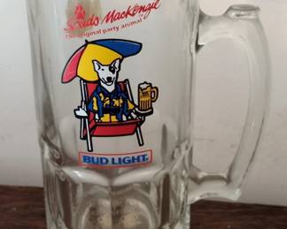 Vintage Bud Light Spuds MacKenzie The Original Party Animal Beer Mug
