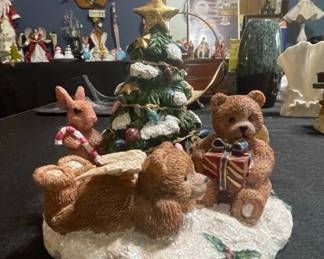 Cherished Teddies Christmas Figurine