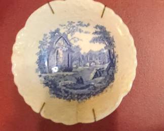 Johnson Brothers The Old Mill Blue Transferware Bowl