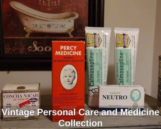 Vintage Personal Care and Medicine Collection