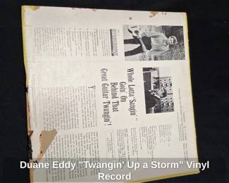 Duane Eddy Twangin Up a Storm Vinyl Record second image