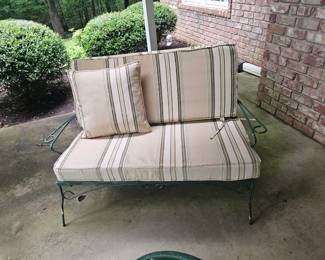 Outdoor loveseat