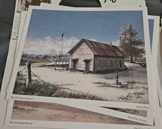 Hey J Theus signed prints