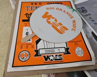 TN Vols poster and fan