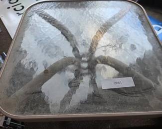 Small patio end table