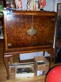 Antique cocktail cabinet