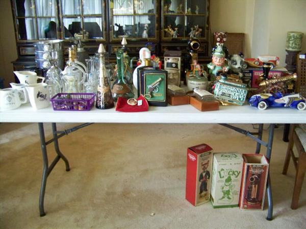 Collector decanters (some rare)