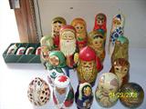 Nesting doll collection