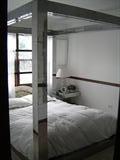 Paul Evans Posted Bed
Paul Evans is a well-known artist from PA. This bed, as all his furniture was hand made in his studio.