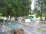 Loads of Garden furniture. Wrought Iron. Statuary, etc.