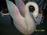 2 Decorative Swans