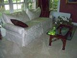 Smithe-Craft down sofa- 1 of 2 available