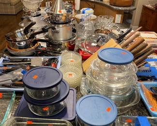 Lots of Pyrex