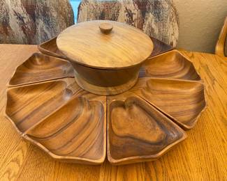 Monkey Pod Lazy Susan