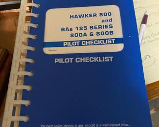 Flight Safety Pilot Checklist Manuals