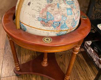 Vintage 24 inch Globe 