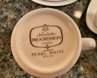 Pearl White Noritake Progression