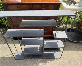 Metal shelf