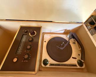 Old record player