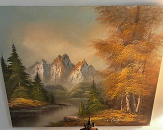 Oil on canvas