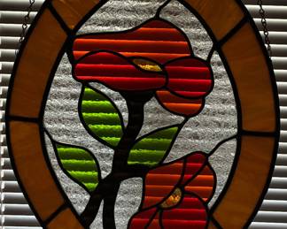 Poppy Stained glass