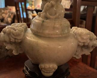 Chinese Jade incense burner