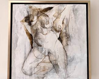 Ward Saunders original mixed media