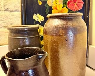 Crocks and pottery galore