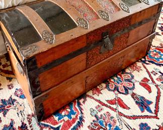 Vintage steamer trunks