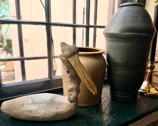 Signed Pelican sculpture - Maryland artist