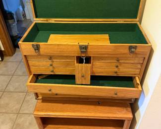 Storage openings in the chest