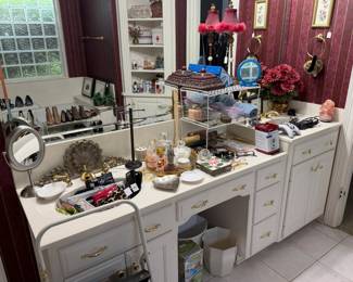 Counters full of selections for your bath
