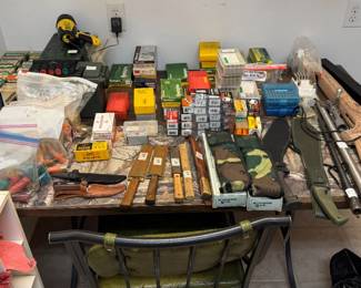 Ammo, gun making parts