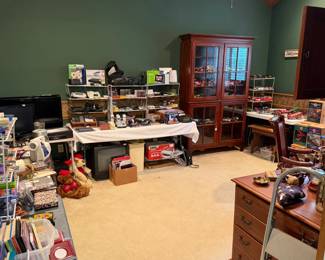 Into the office and Texaco room!
