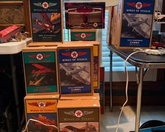 Wings of Texaco model airplanes
