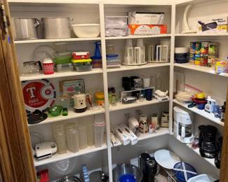 A pantry FULL of necessities!