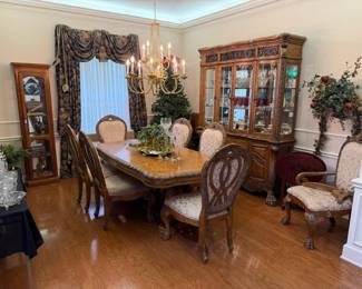 The dining room