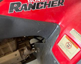 Honda Rancher 4-wheeler