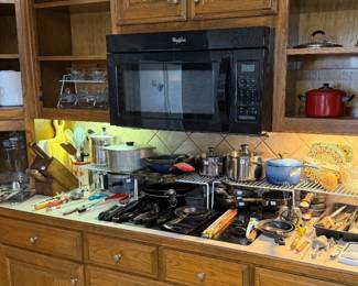 Cooking utensils and pots
