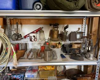 Vintage cook ware and tools