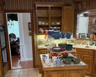Into the kitchen