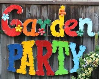 GardenPartySign