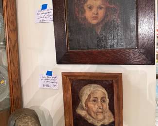 Antique original paintings