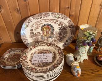 JohnsonBrother's His Majesty Turkey dinner set