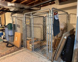 2 large kennels