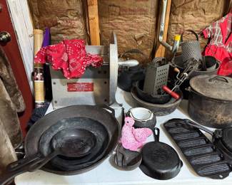Cast iron collection