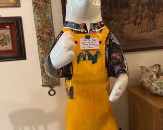 Hendersonville Main Street Bear for the Henderson County Garden Club 50th anniversary