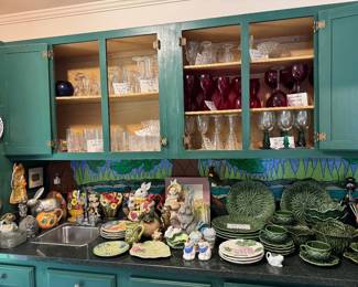 More glass/china collections