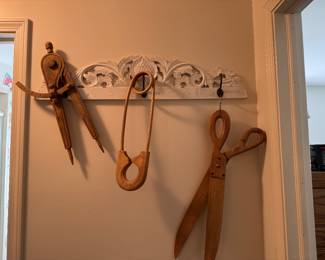 Large working wood pieces