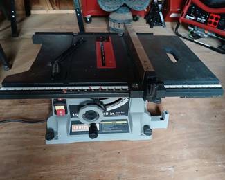 Craftsman light-weight 10 in. table saw